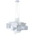 Lampa wisząca FAME biała 65 cm - DI-PD-130-BC white - Step Into Design